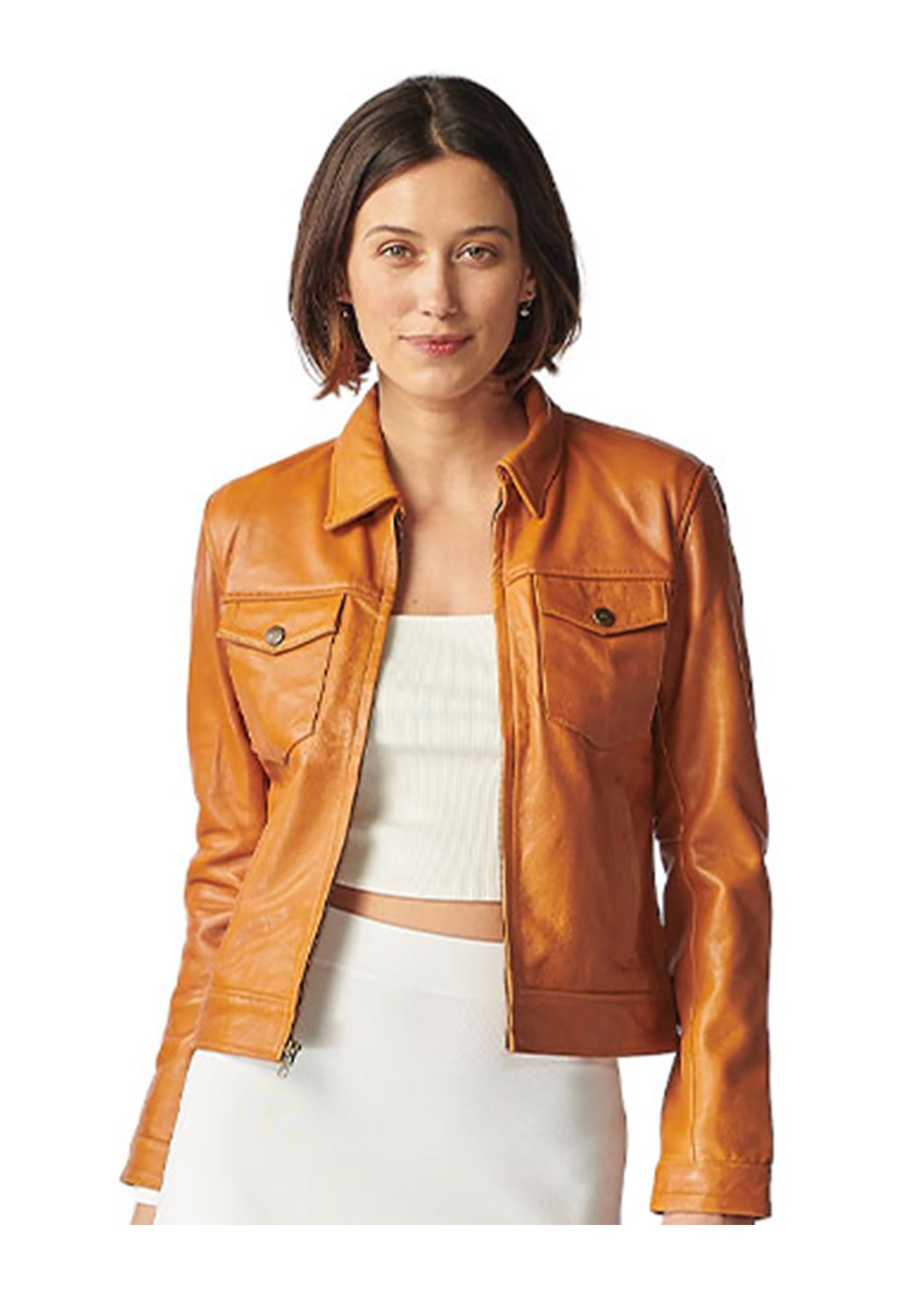 70s THIS GENUNE LEATHER GARMENT タロンジッパー The Stuttgart - Women's – The Wanderers Travel Co. US