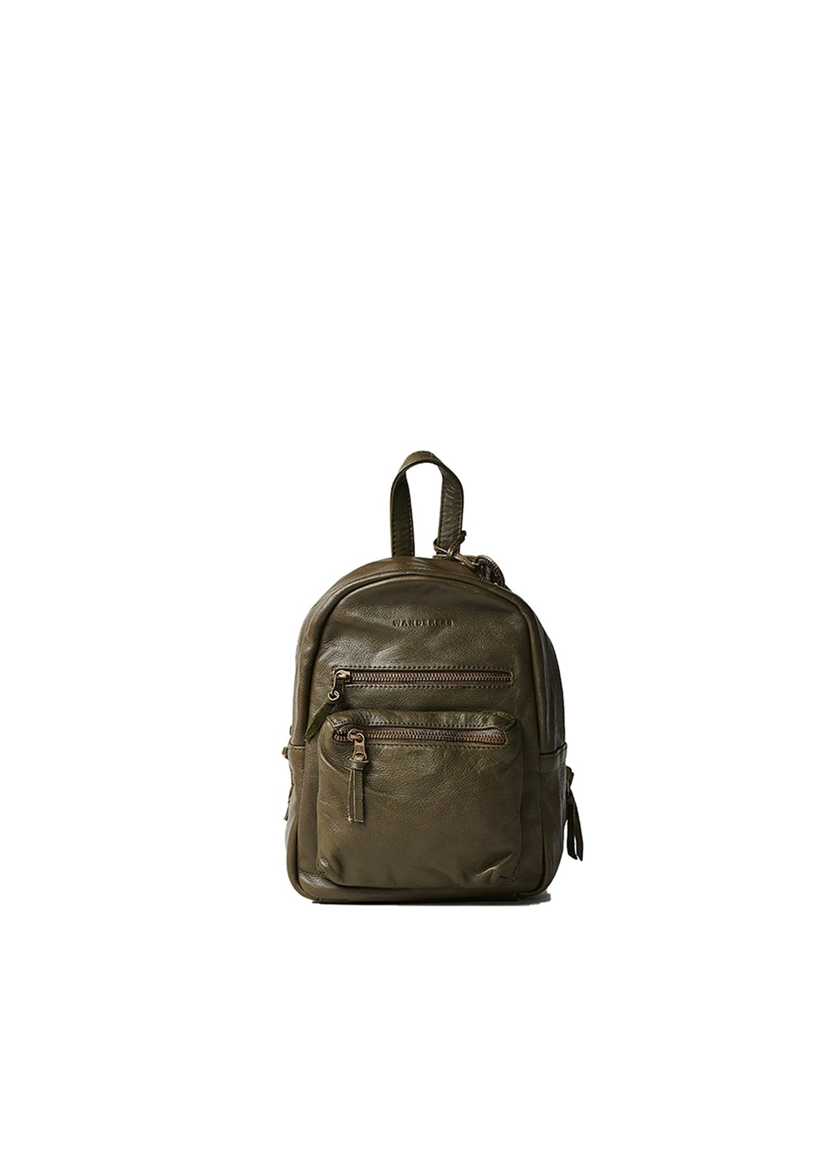 Wanderers Travel Company mini California backpack Caramel Leather So Soft! The Californian – The Wanderers Travel Co. US main image 4