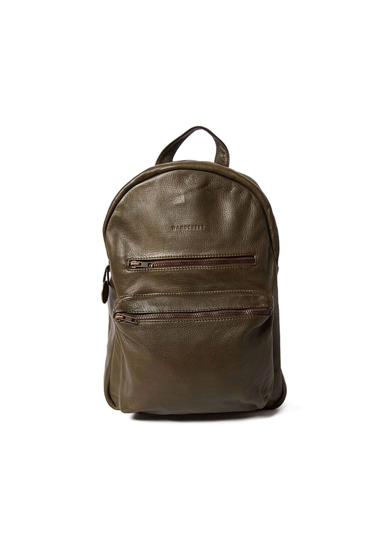 american leather company backpack The Californian / Olive | Full Grain, Buttery Soft Leather Goods