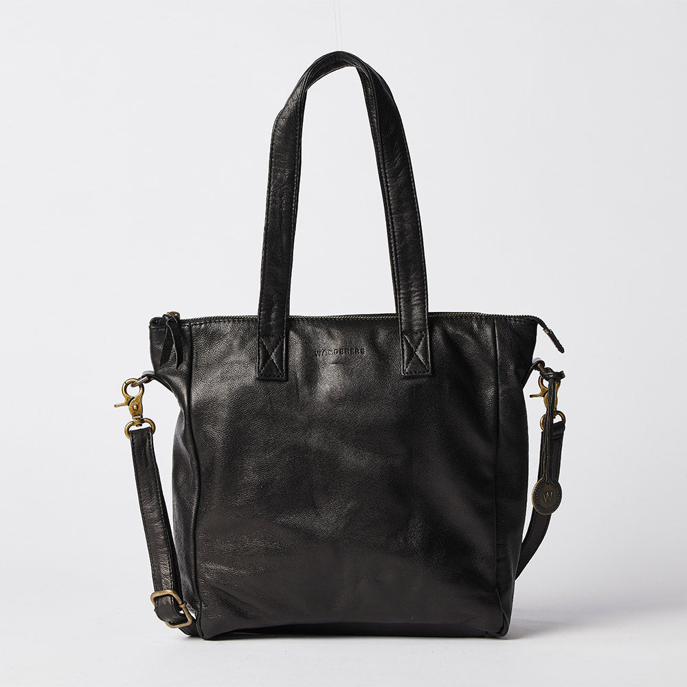 The Parisian Crossbody / Tan | Full Grain, Buttery Soft Leather Goods