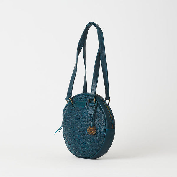 Carlotta Large Tote Cotton Tweed and Leather - Nosetta