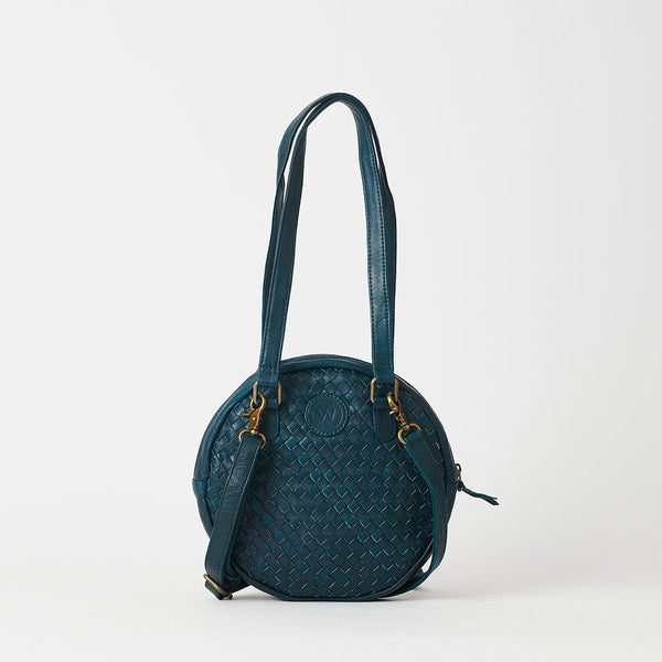 Carlotta Large Tote Cotton Tweed and Leather - Nosetta