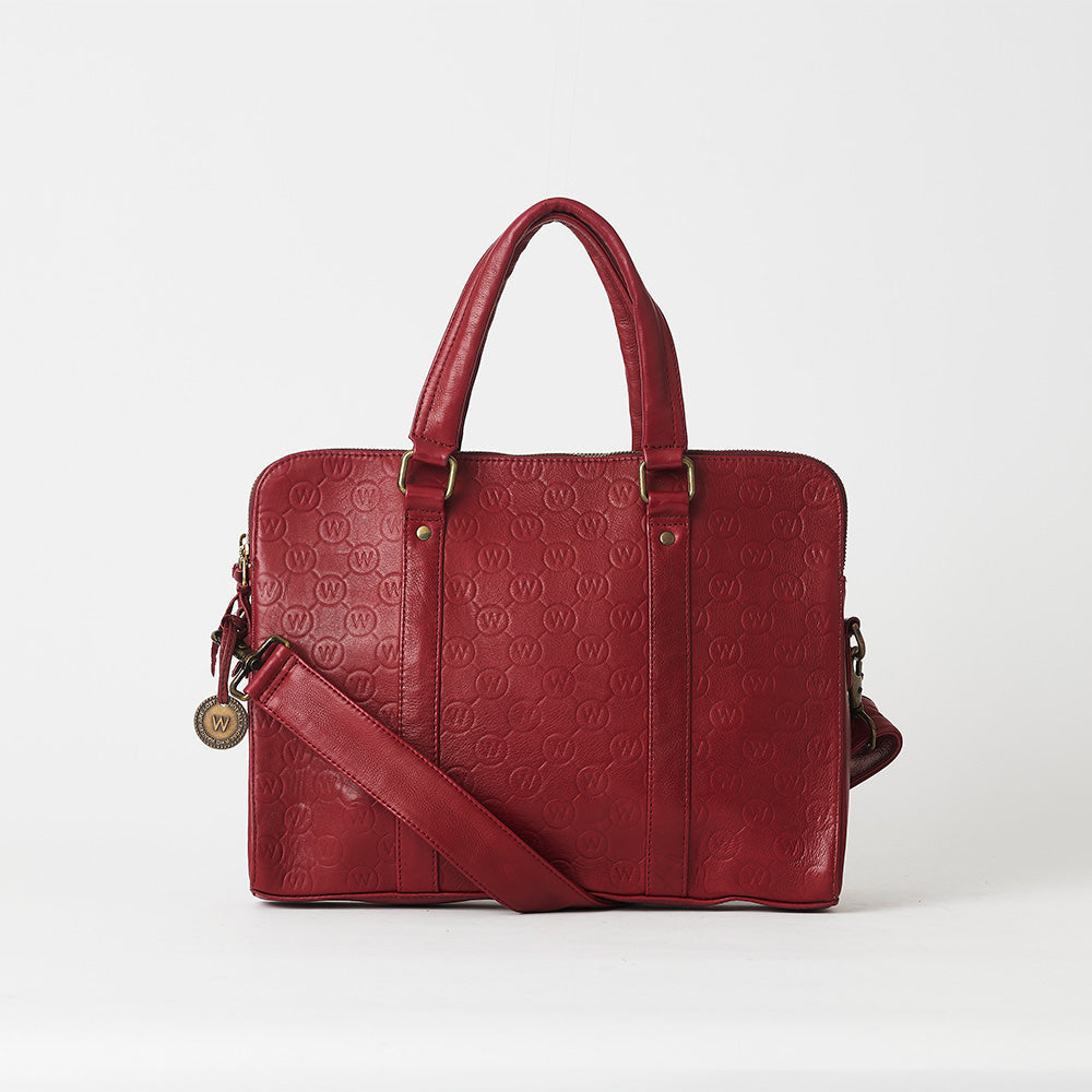 Burgundy sale work bag