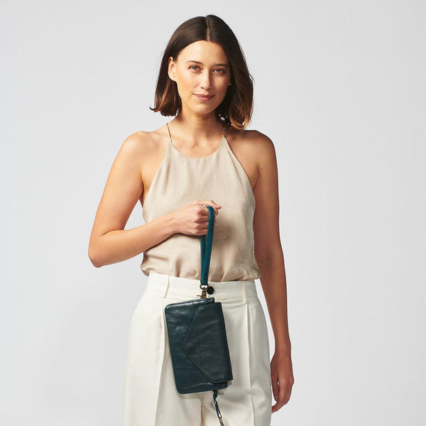 The Petite Marseille Woven Crossbody Wallet – The Wanderers Travel
