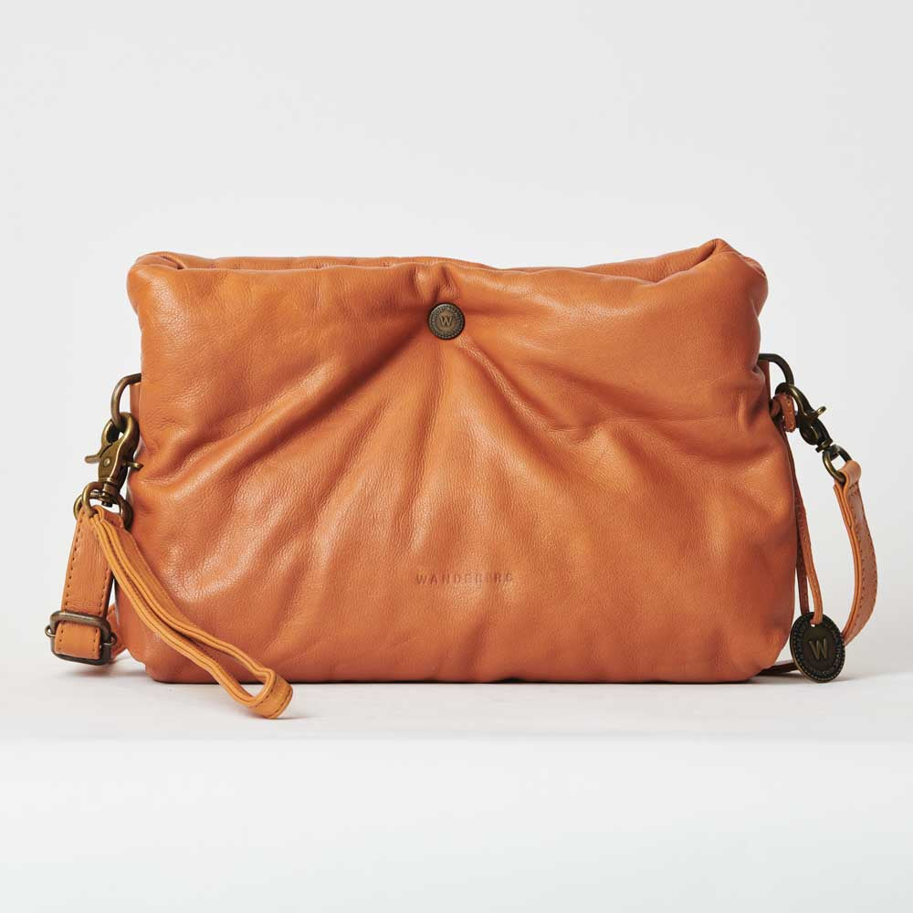 Belt and Clutch Bag KAROL Pink Vies Cotton by Vanessa Saroni - Design Italy